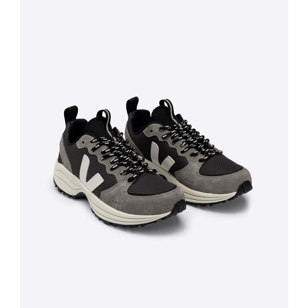 Men's Veja VENTURI ALVEOMESH Running Shoes Black/Grey | SG 181FDN